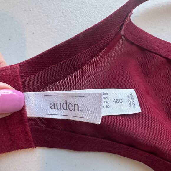 Elegant Lace Burgundy Bra - Picture 8 of 10